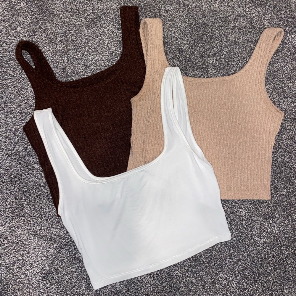 Cropped Tanks  BUNDLE